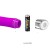 Mini wibrator Silikonowy 12 funkcji Fioletowy-3