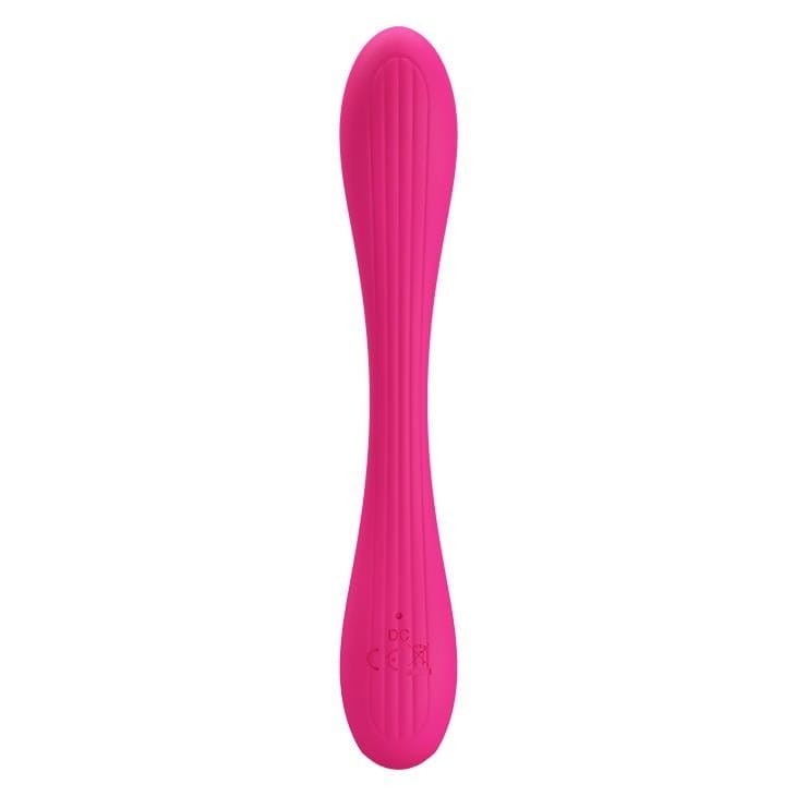 Zginany wibrator podwójny do punktu g - łechtaczki 17cm Pretty love Yedda-2