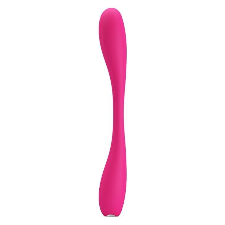 Zginany wibrator podwójny do punktu g - łechtaczki 17cm Pretty love Yedda-3