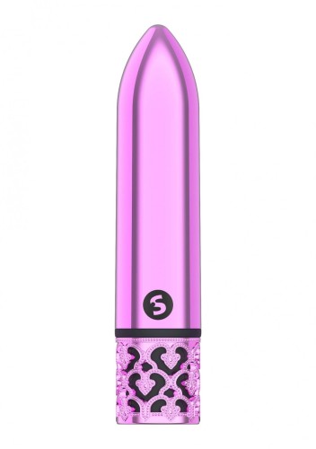 Mały dynamiczny i gładki wibrator  USB  Pink
