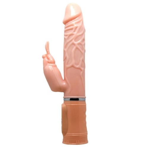 Wibrator Króliczek Bunny z rotacją główki + Grzanie-1