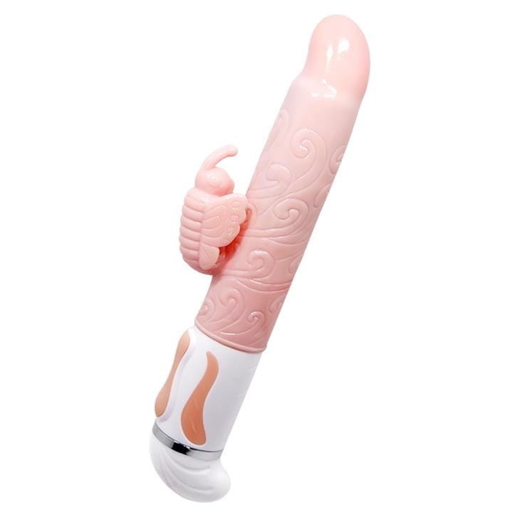 Wibrator Króliczek z rotacją + Grzanie -2