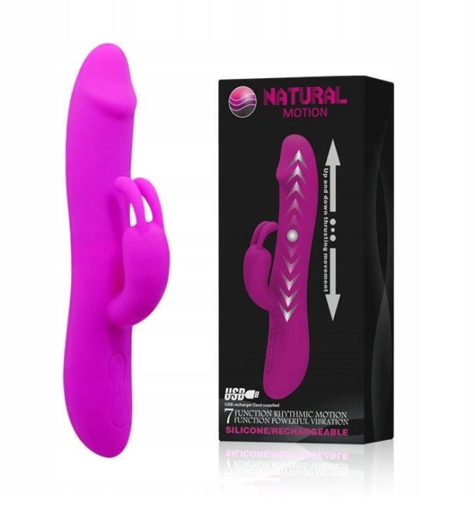 Prettylove Wibrator z ruchem posuwistym-1