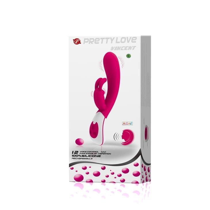Prettylove wibrator królik sterowany głosem-8