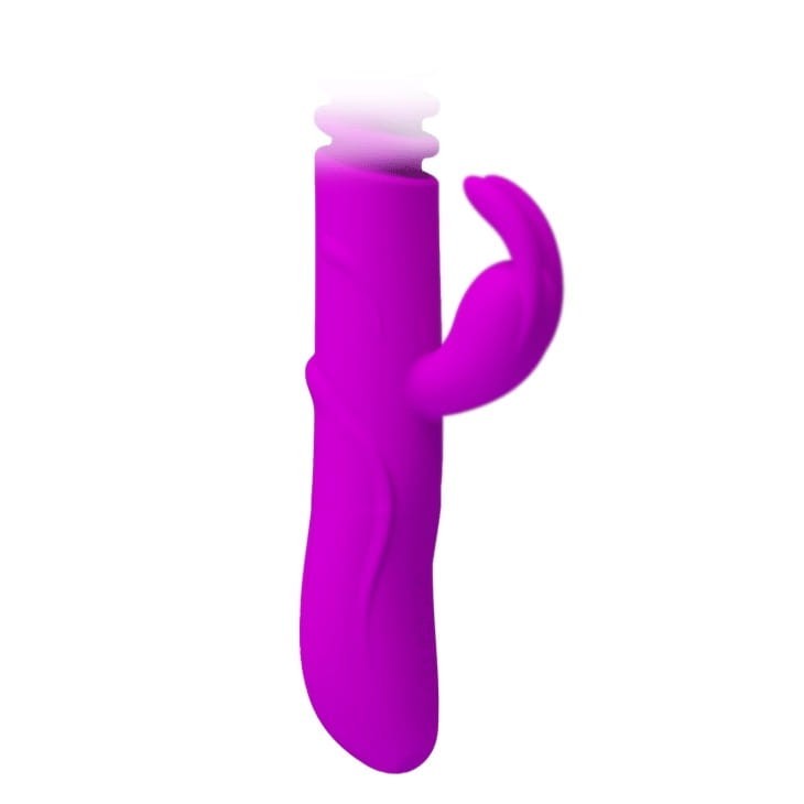 Prettylove Ward Rabbit - Wibrator z Ruchem Posuwowym - Obrotowym-5