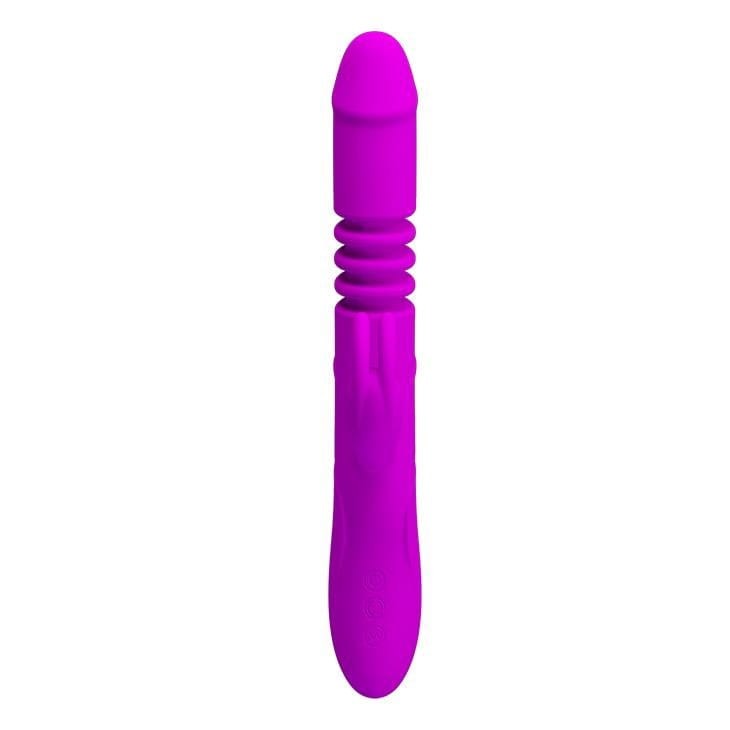 Prettylove Ward Rabbit - Wibrator z Ruchem Posuwowym - Obrotowym-8