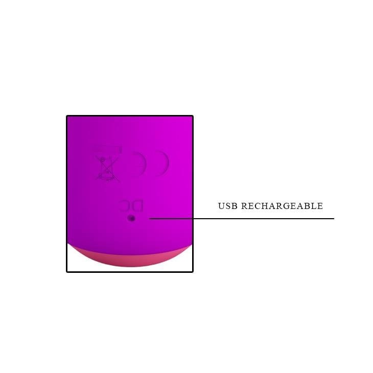 Wibrator królik Masażer punktu G i łechtaczki Prettylowe Zachary-5