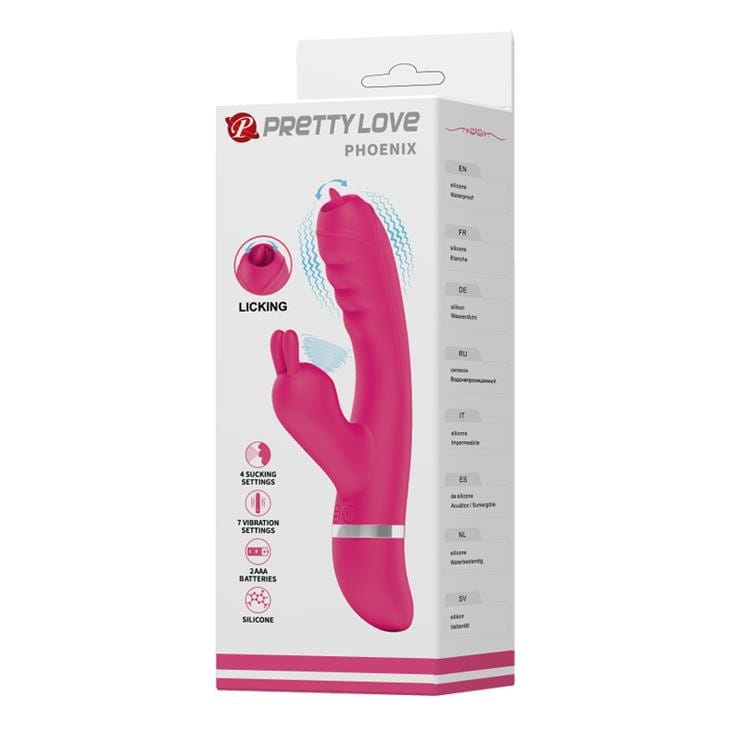 Prettylove Ssanie łechtaczki Wibrujący język-8