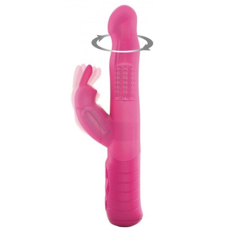 Wibrator Królik Baby Rabbit Marc Dorcel z Rotacją - Sklep