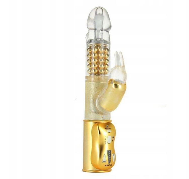 Rotacyjny Wibrator Królik Żelowy Dorcel Rabbit-1