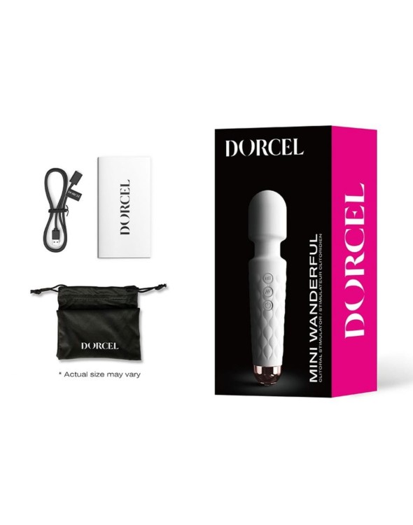 Dorcel Mały stymulator Różdżka 15 cm Biała-3