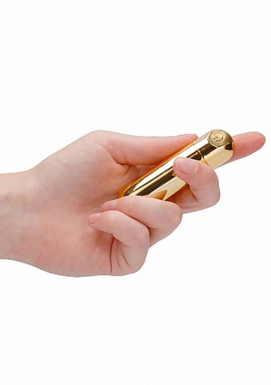 Mini bullet 7 funkcji  Akumulator 7,7 cm Gold-2