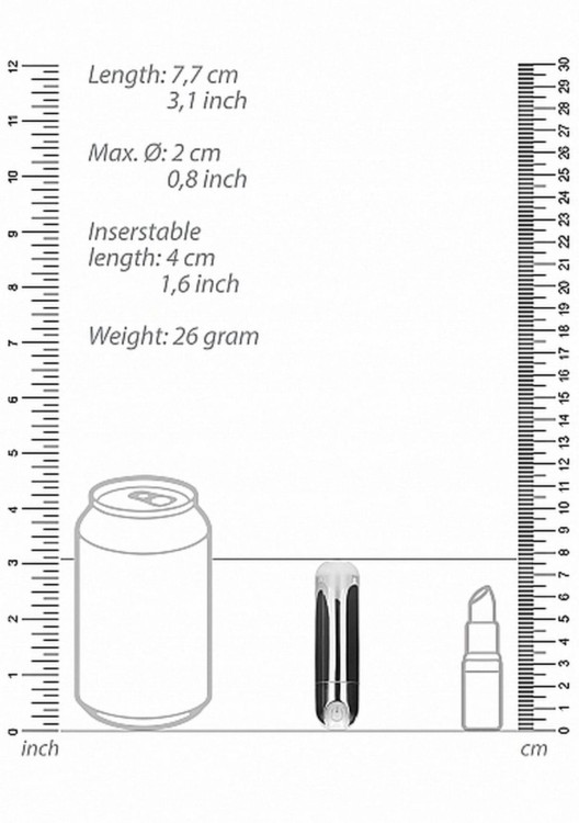 Mini bullet 7 funkcji wibracji Akumulator-2