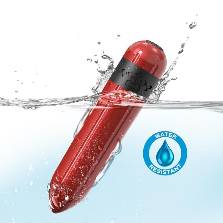 Mały mocny wibrator czerwony pocisk-3