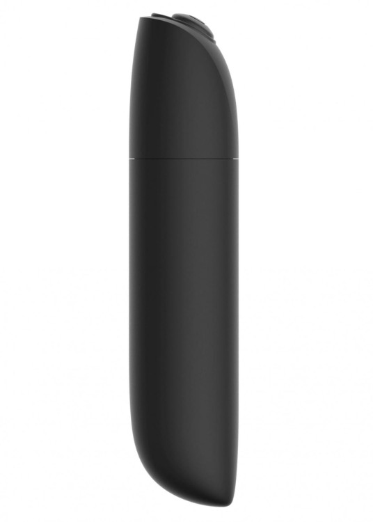 Czarny mini wibrator Mocne pulsacje USB-3