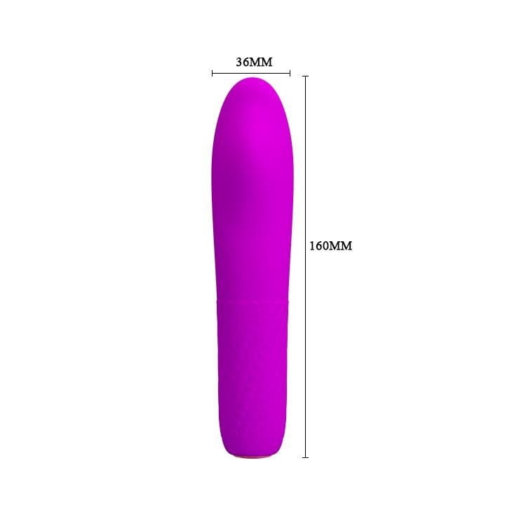 Dyskretny Stymulator Łechtaczki Erotyczny Mini Wibrator z Rotacją-5