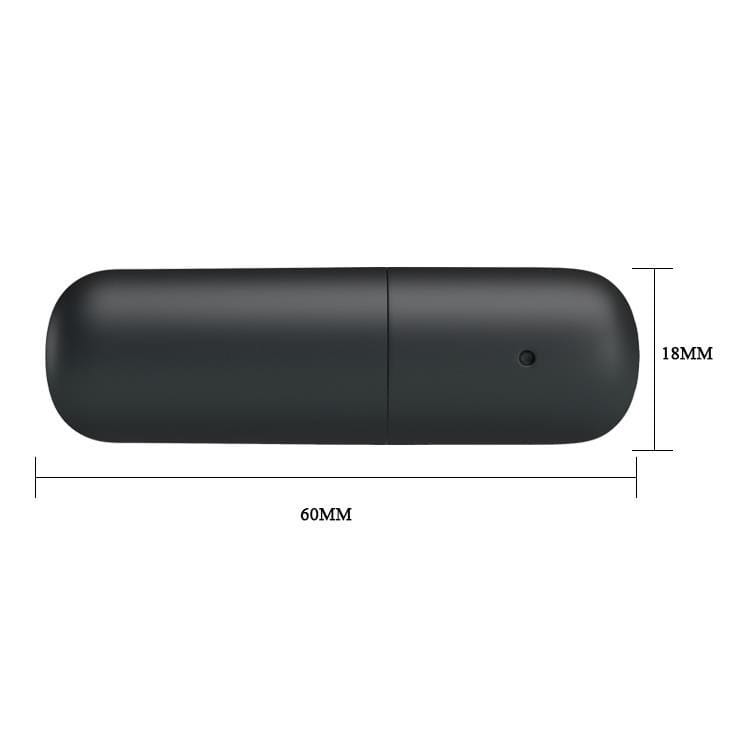 Mini wibrator 12 funkcji masażu 6 cm USB-2