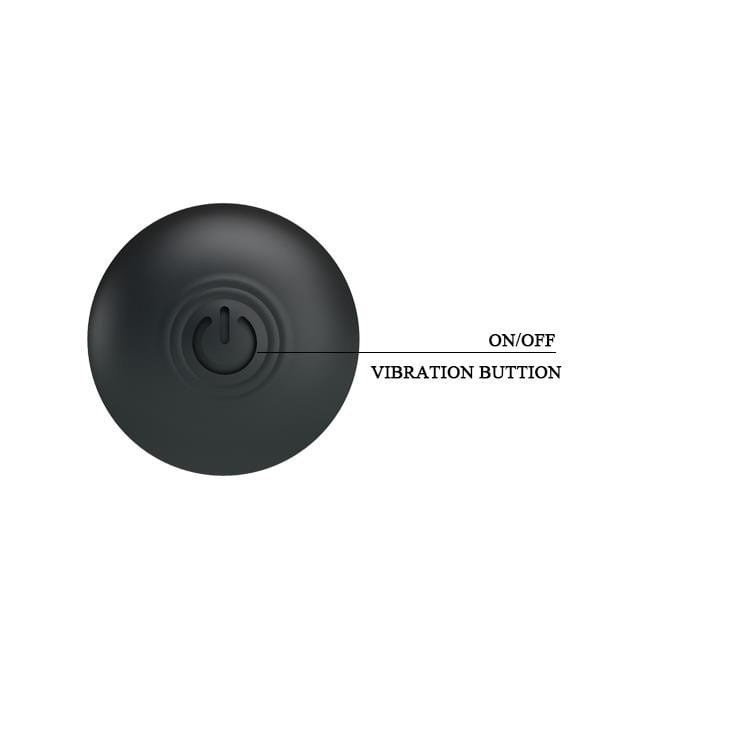 Mini wibrator 12 funkcji masażu 6 cm USB-3