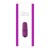Mini Wibrator Bullet 5,5 cm Fioletowy-1