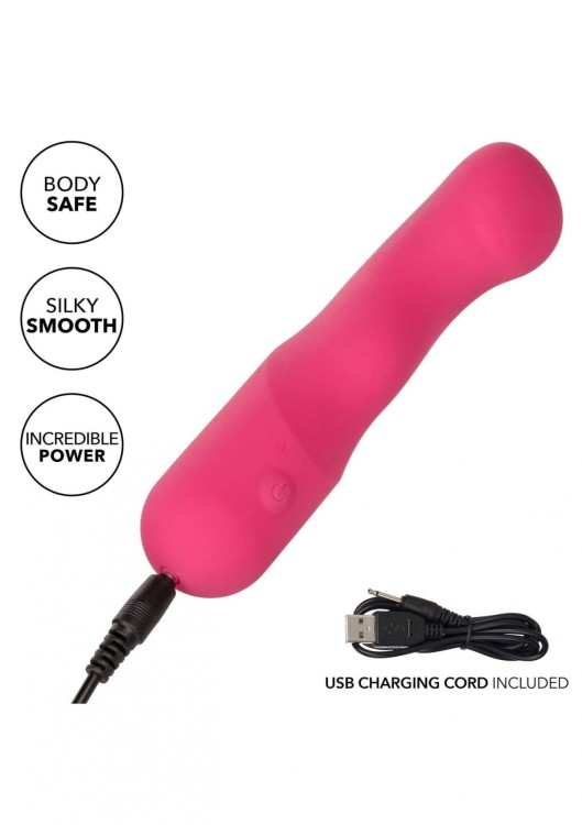 Pixies Curvy Pink Wibrator erotyczny Masażer łechtaczki-5