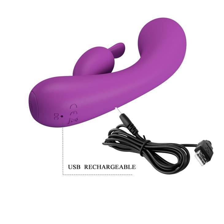 Wibrator Królik Grace Stymulacja Punktów G&C Masażer USB-4