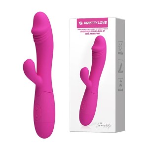 Wibrator królik Prettylove Snappy Stymulacja Punkt G & Łechtaczka