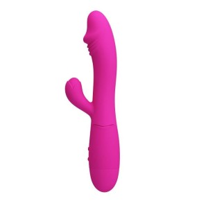 Wibrator królik Prettylove Snappy Stymulacja Punkt G & Łechtaczka -2