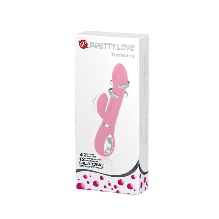 Prettylove wibrator z kulkami wirującą główką-11