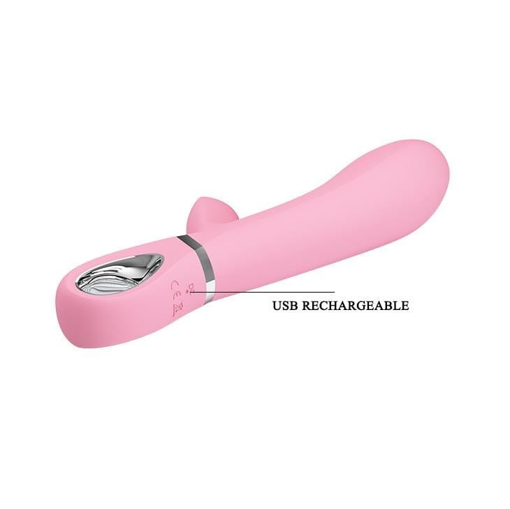 Wibrator Królik Thomas Pink Stymulacja Punktów G&C Masażer USB-7