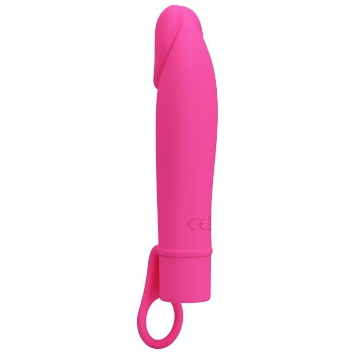 Prosty silikonowy wibrator Pretty Love Delikatny silikon-2
