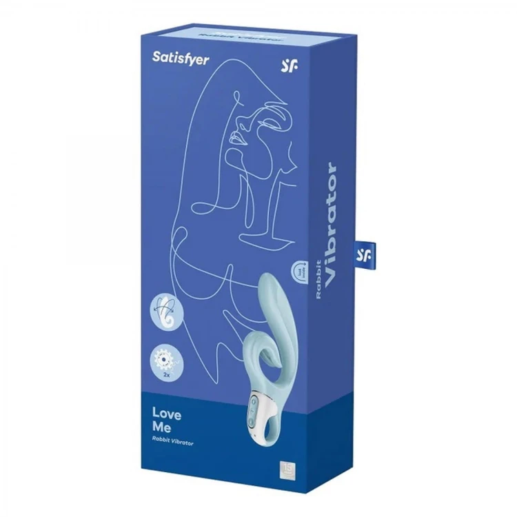 Wibrator do punktu G i łechtaczki  Satisfyer Blue-6