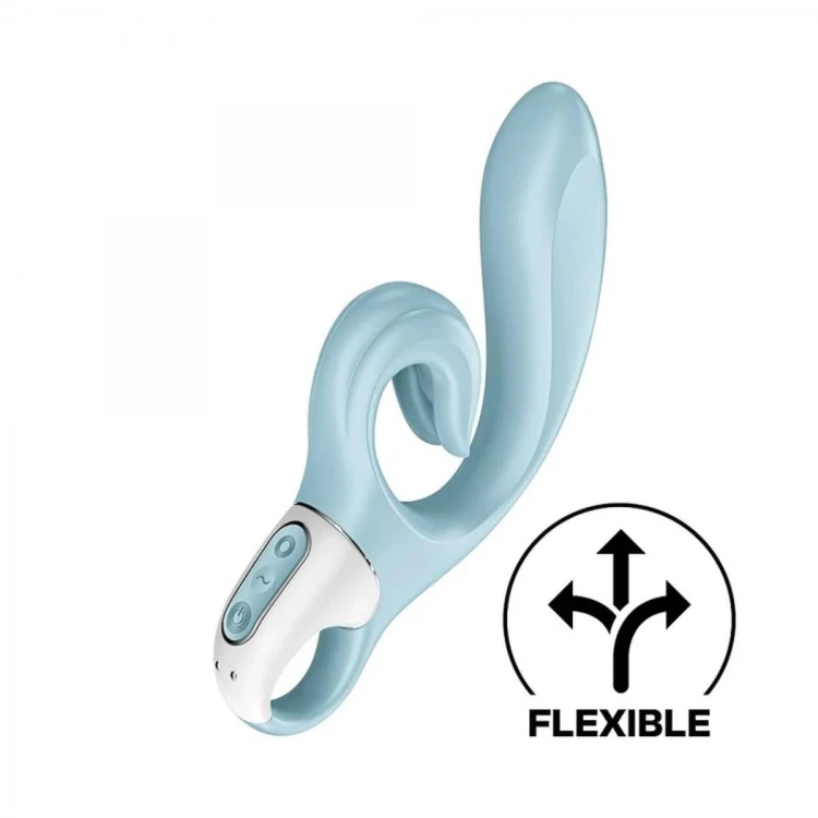 Wibrator do punktu G i łechtaczki  Satisfyer Blue-4