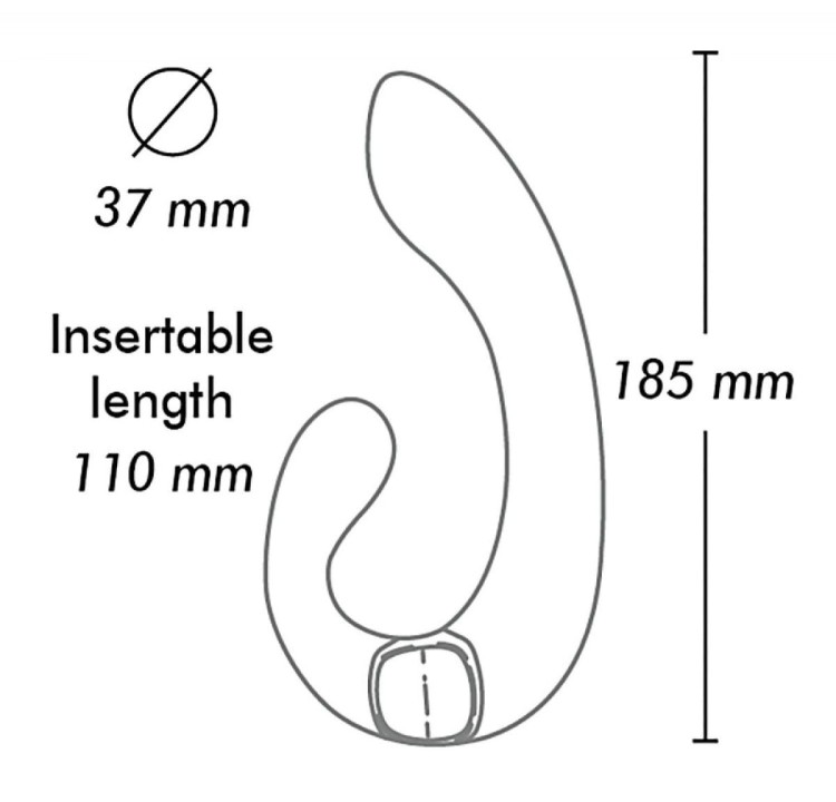 Luksusowy dwustronny wibrator Miyo od Shunga-2