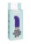Mini wibrator Jedna prędkość 12 cm Purple-1