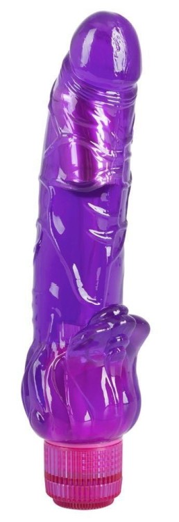 Wibrator żelowy penis 21/4 cm Na baterie-1
