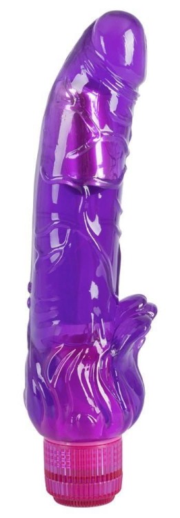 Wibrator żelowy penis 21/4 cm Na baterie-2