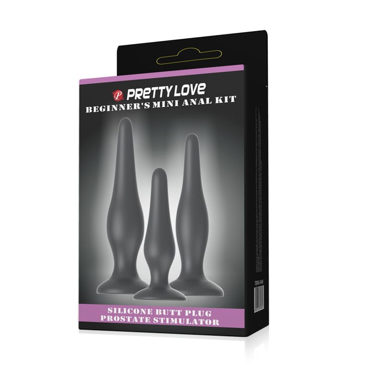 Prettylove Komplet korków analnych-8