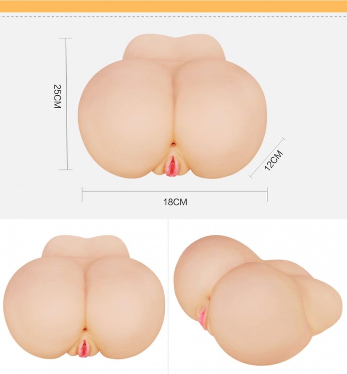 Duży masturbator Pussy & Ass 3 kg-2