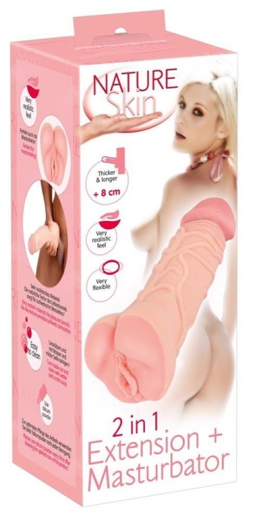 Nature Skin Masturbator penis wagina-8