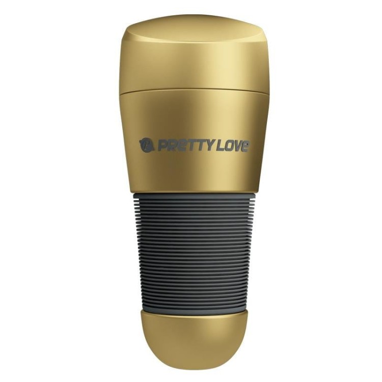 Masturbator pochwa w złotej tubie-2