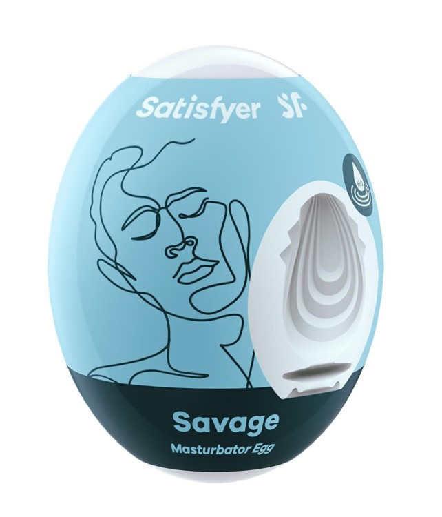 Masturbator Egg Single Savage