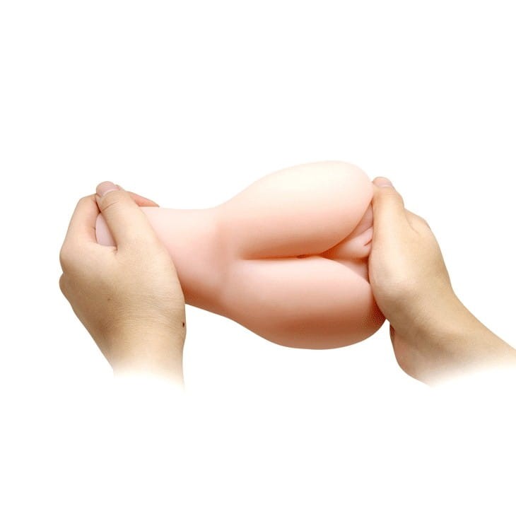 Realistyczna wagina wibrujący masturbator-4