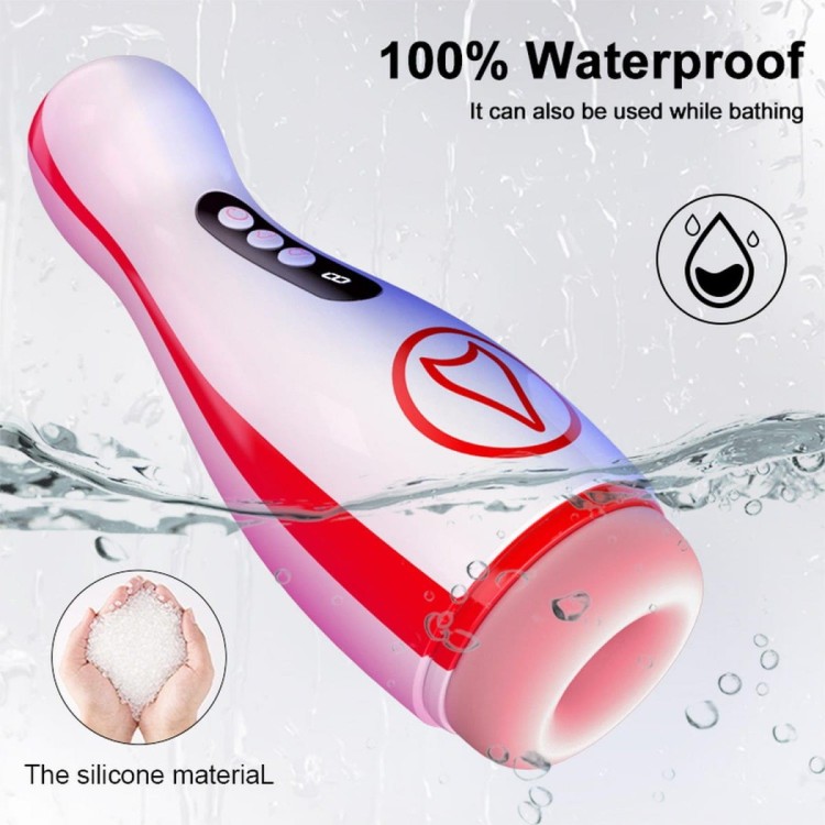 Masturbator - Vibrating  Masturbation Cup , 7 Suction Power, 7 Vibration Setting