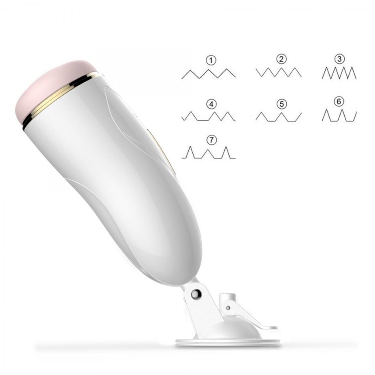 Interaktywny masturbator pochwa z wibracjami-11