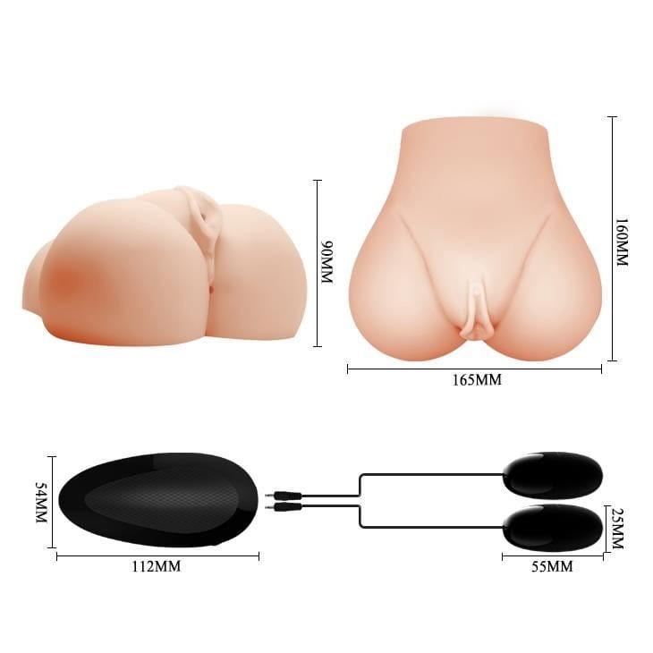 Masturbator z dwoma dziurkami waginą i anusem-5