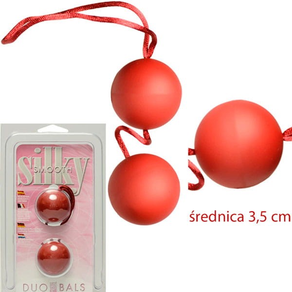 Czerwone kulki gejszy Gładka powłoka-2