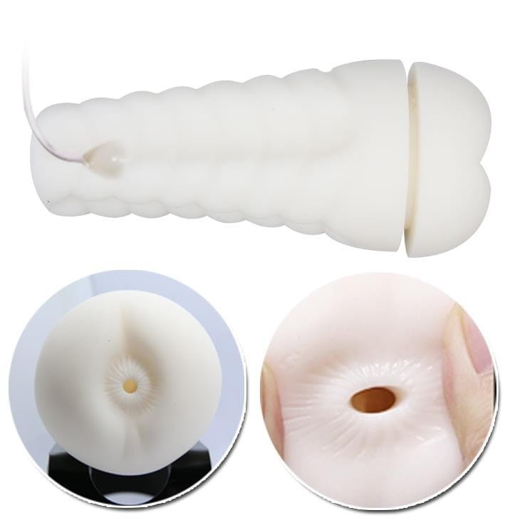 Masturbator anus z wibracjami i przyssawką-2