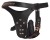 Uprząż strap-on z trzema penisami 2XL-1