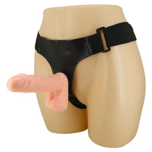 Strap-on z realistycznym penisem 17,5 cm