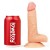 Strap-on i penis na przyssawce 17,8 cm-3